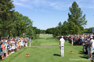 tiger woods spectating